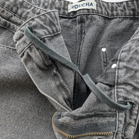 Roucha • Droit Denim Drawstring Jeans - Picture 7 of 10